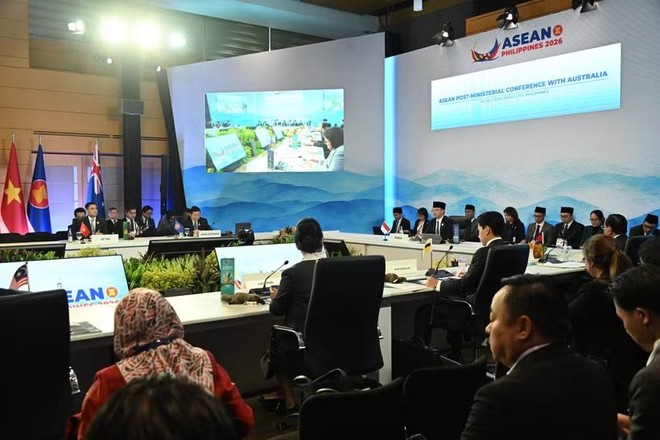 Đoàn Việt Nam tham dự Hội nghị Bộ trưởng Ngoại giao ASEAN-Australia. (Nguồn: ASEAN) 