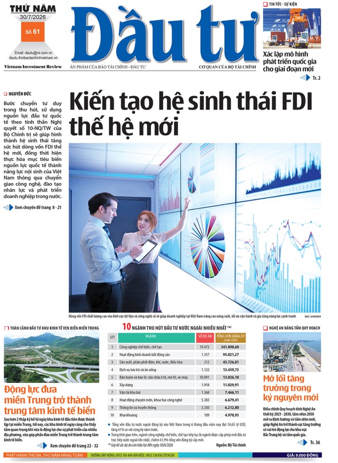 Báo Đầu tư số 61