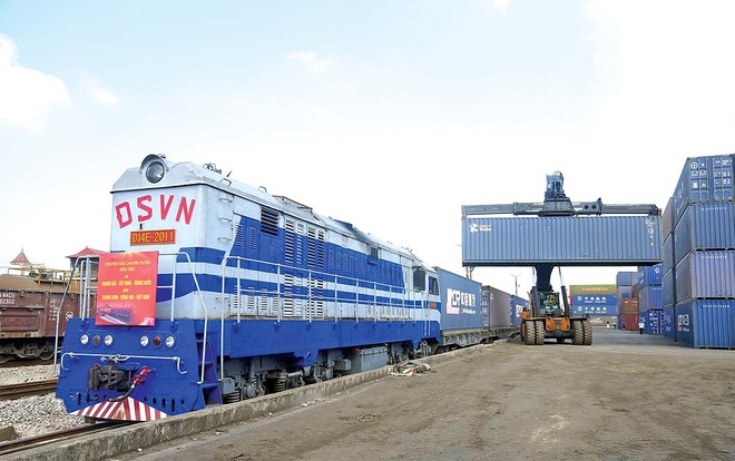 Tập đoàn Đường sắt Quốc gia Việt Nam được xác định giữ vai trò nòng cốt trong phát triển ngành đường sắt (Ảnh: P.V) 