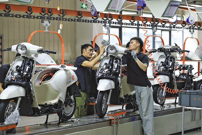 Hơn 18,68 tỷ USD vốn FDI đổ vào lĩnh vực chế biến, chế tạo trong 7 tháng qua. Ảnh: Đức Thanh