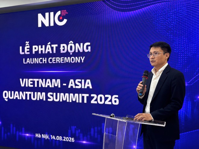 Ông Võ Xuân Hoài, Phó giám đốc Trung tâm Đổi mới sáng tạo Quốc gia (NIC, Bộ Tài chính). Ảnh: Linh Nguyễn