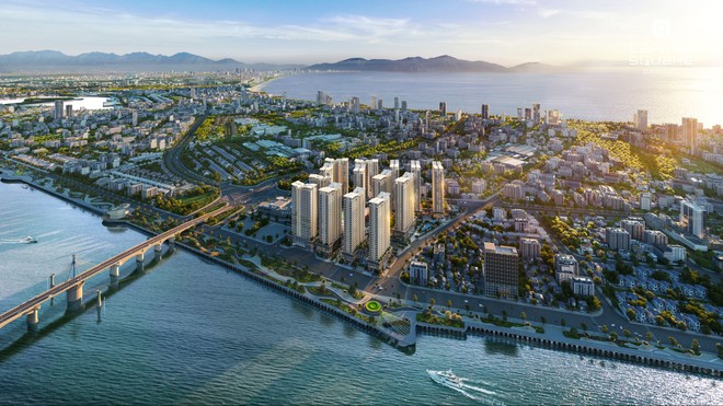 Với địa thế “kề sông, hướng biển” Capital Square mở ra trải nghiệm thị giác khác biệt, đồng thời khẳng định vị thế của chủ nhân.