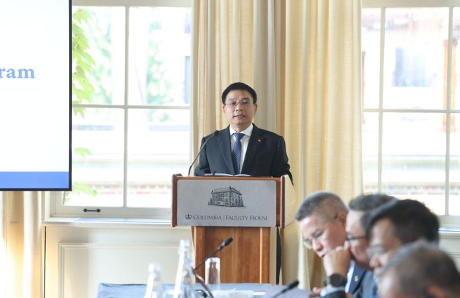 Phó Thủ tướng Chính phủ Nguyễn Văn Thắng phát biểu tại hội nghị.