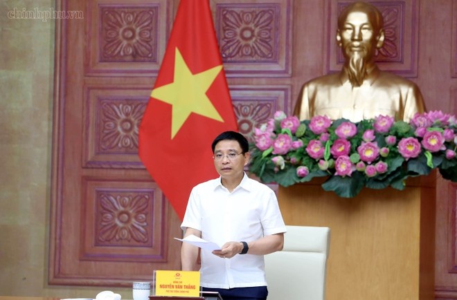 Phó Thủ tướng Nguyễn Văn Thắng, Trưởng Ban Chỉ đạo điều hành giá chủ trì cuộc họp đánh giá kết quả công tác quản lý, điều hành giá 8 tháng đầu năm 2026 - Ảnh: chinhphu.vn