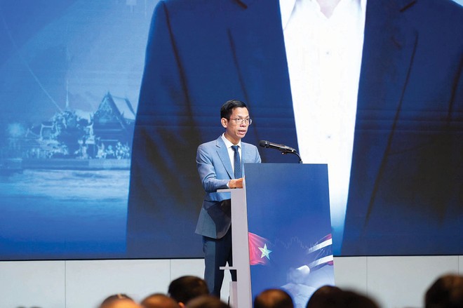 Ông Đặng Tài An Trang, Phó tổng giám đốc Sở Giao dịch chứng khoán Việt Nam 