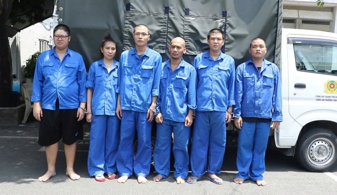 Băng nhóm "xe ngân" vừa bị khởi tố bắt tạm giam