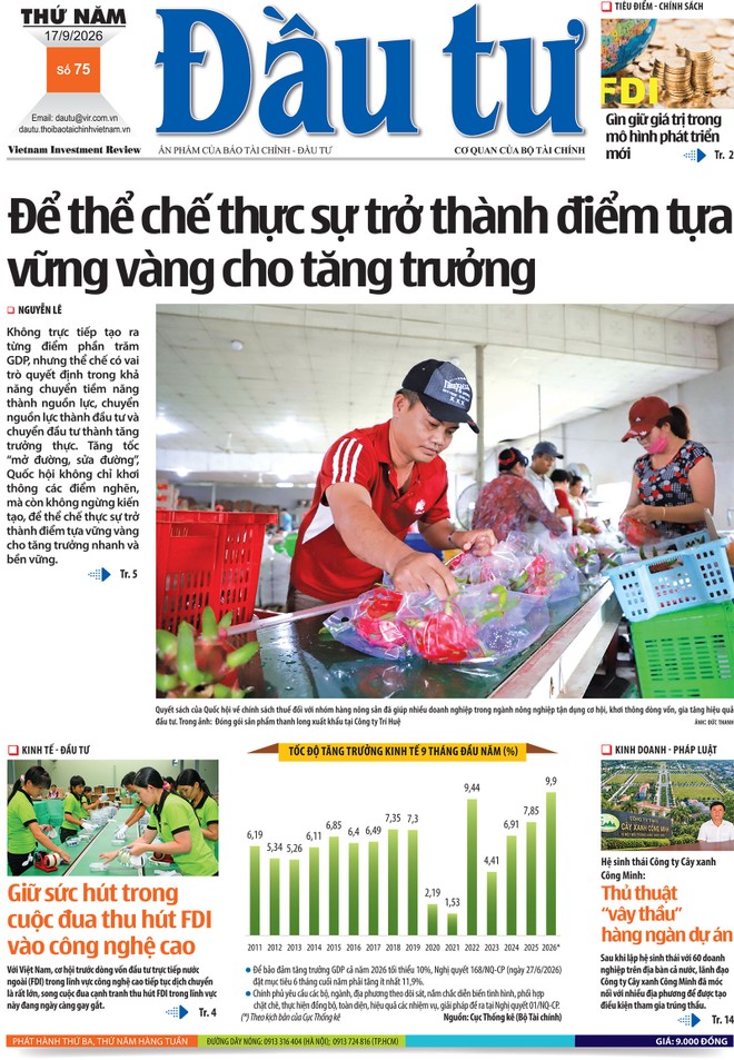 Báo Đầu tư số 75