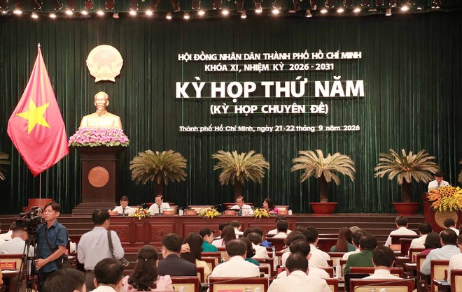 Kỳ họp thứ năm HĐND TP.HCM xem xét, quyết định nhiều nội dung quan trọng thuộc thẩm quyền, phục vụ nhiệm vụ phát triển kinh tế - xã hội của Thành phố. Ảnh: TT 