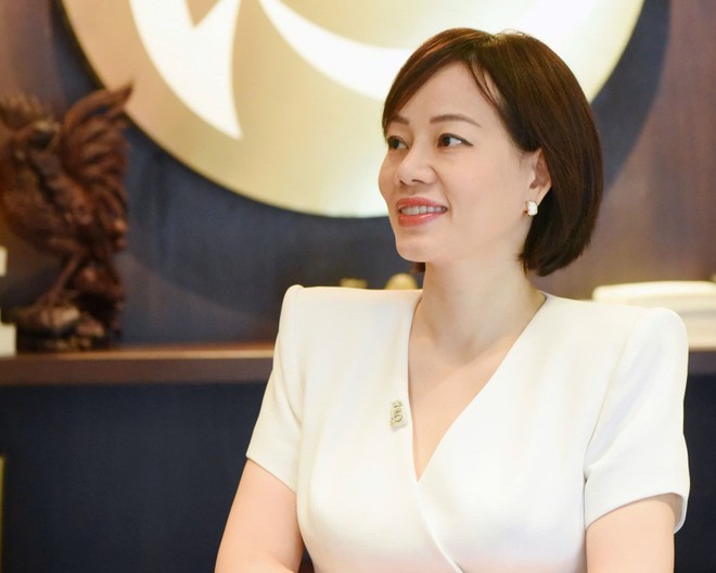 Bà Ngô Thùy Linh - Chủ tịch HĐQT Công ty cổ phần Chứng khoán SmartInvest (AAS)