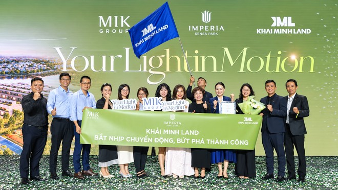 Đồng hành cùng MIK Group, Khải Minh Land chính thức phân phối Imperia Sensa Park