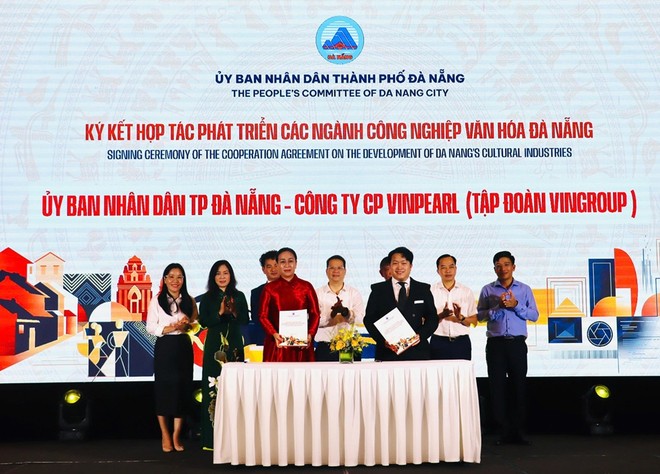 Thành phố Đà Nẵng ký kết hợp tác với Công ty CP VinPearl.