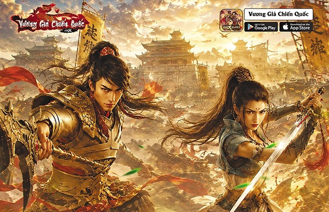Game được xác định là một trong những ngành công nghiệp văn hóa trọng điểm. Trong ảnh: Tựa game Vương giả chiến quốc của Việt Nam có độ lan tỏa rộng rãi