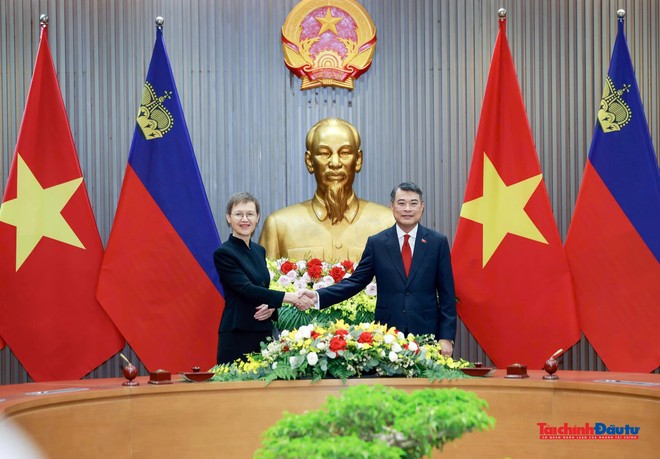 Thủ tướng Chính phủ Lê Minh Hưng hội đàm với Thủ tướng Liechtenstein.