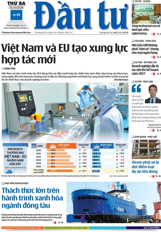 Báo Đầu tư số 84