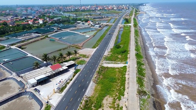 Đường ven biển qua tỉnh Ninh Bình mở ra không gian phát triển mới