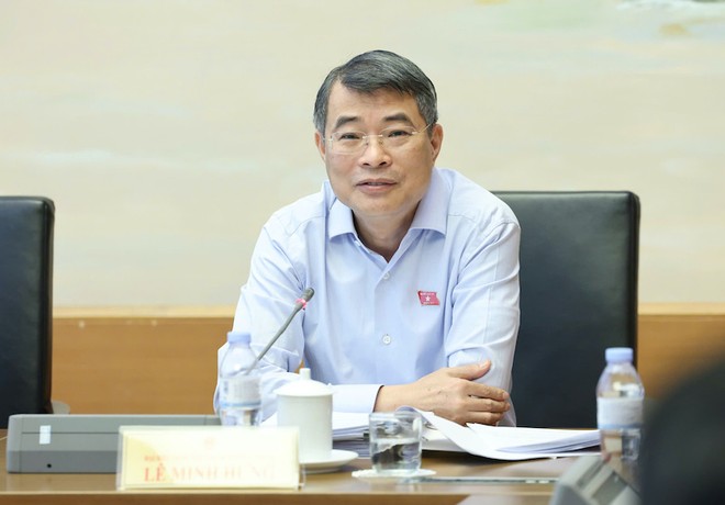 Thủ tướng Lê Minh Hưng phát biểu tại tổ - Ảnh: Quang Phúc. 
