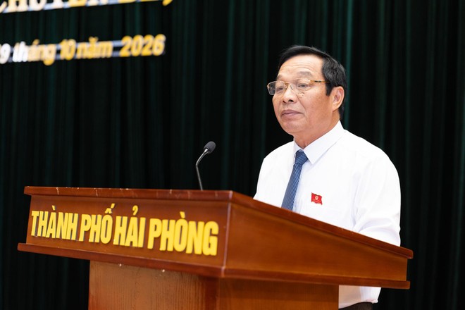 Ông Lê Văn Hiệu, Chủ tịch HĐND TP. Hải Phòng.