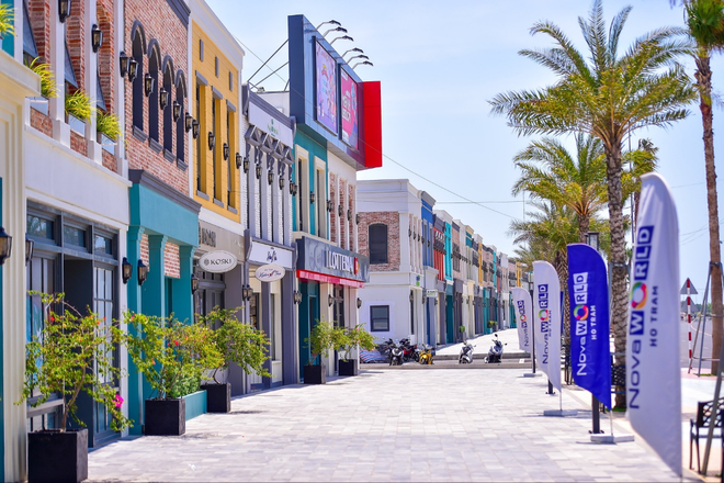 Dãy shophouse ven biển tại NovaWorld Ho Tram (Bà Rịa – Vũng Tàu) đã đưa vào vận hành