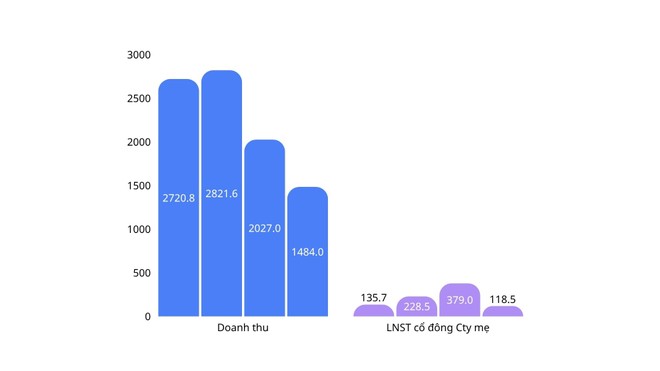 Kết quả kinh doanh của TPS qua các năm