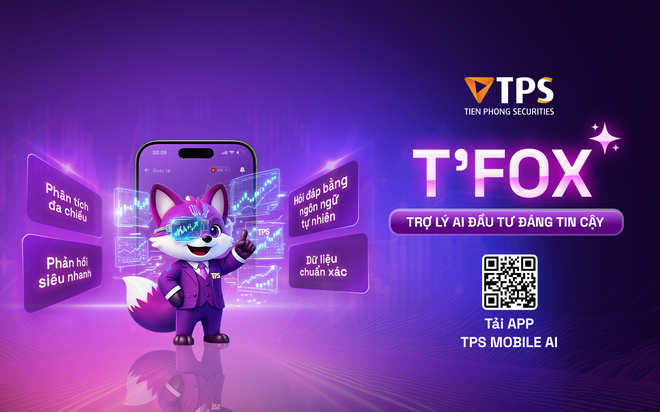 TPS ra mắt T’Fox - Trợ lý AI đầu tư đáng tin cậy giúp hỗ trợ đầu tư hiệu quả
