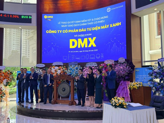 Điện Máy Xanh chào sàn, vốn hoá hơn 101.000 tỷ đồng