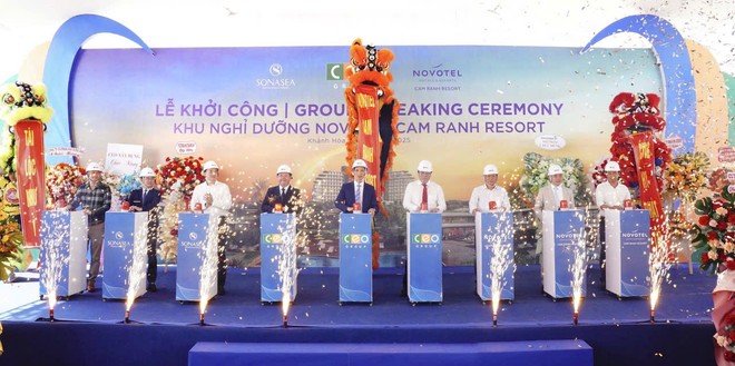 Tập đoàn CEO khởi công Novotel Cam Ranh Resort