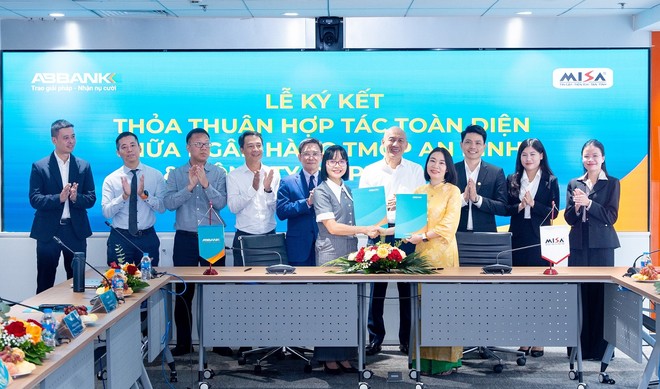 ABBANK hợp tác MISA, thúc đẩy hệ sinh thái tài chính số cho doanh nghiệp SME