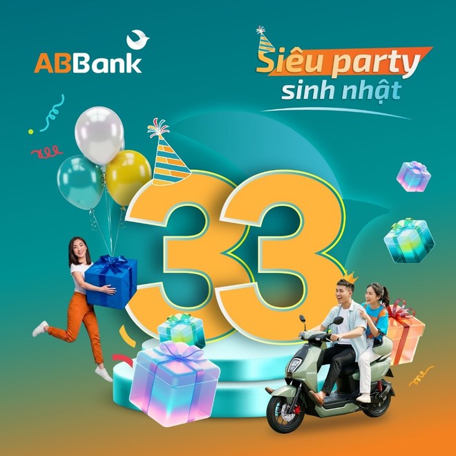 Từ 11/5, ABBank tặng 33 xe điện và hàng chục ngàn quà tặng 