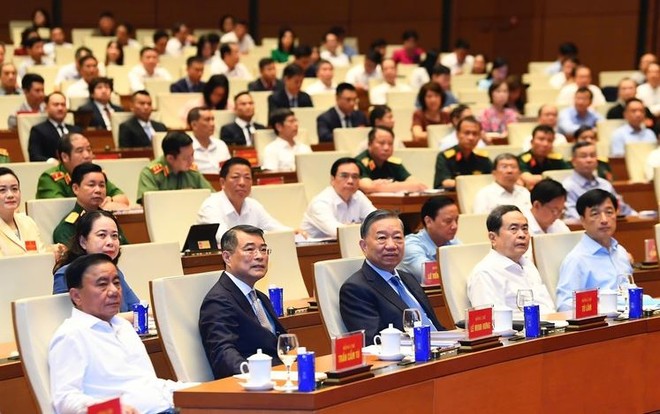 Các lãnh đạo nhà nước tham dự Hội nghị