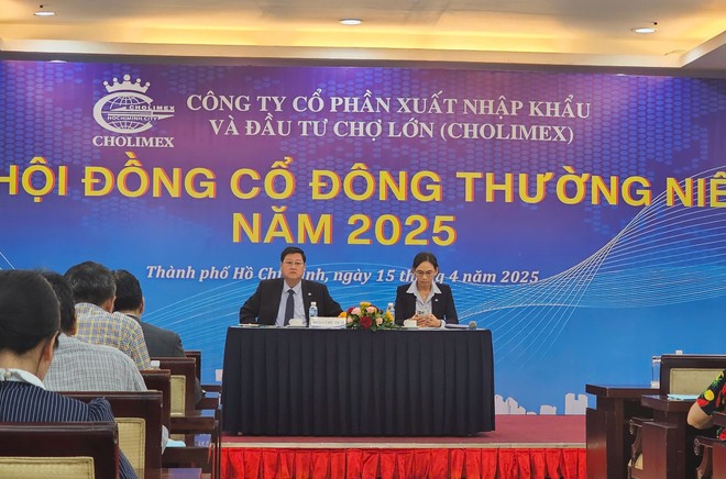 ĐHĐCĐ Cholimex (CLX): Lợi nhuận quý I tăng 8,67%, còn 2 vướng mắc cản trở việc chuyển sàn 