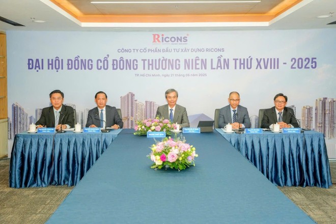 ĐHĐCĐ Ricons (RTD): Đặt mục tiêu lợi nhuận 200 tỷ đồng, quan tâm đến các dự án hạ tầng 