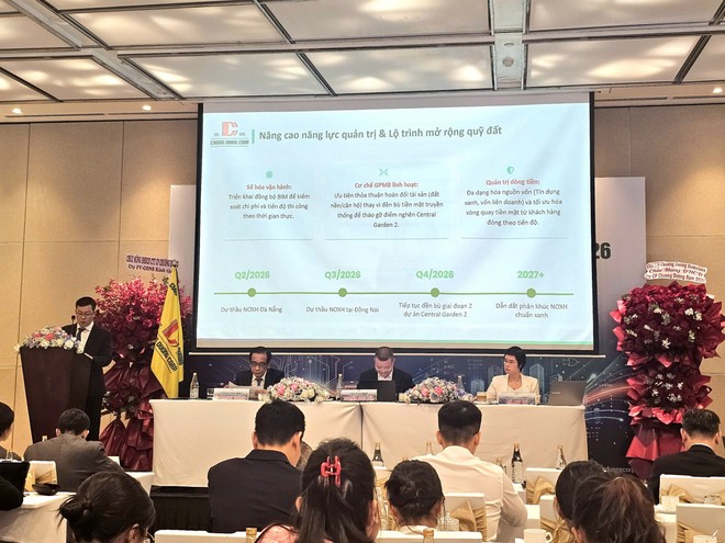 ĐHĐCĐ Chương Dương (CDC): Đặt mục tiêu lợi nhuận năm 2026 tăng trưởng 273%