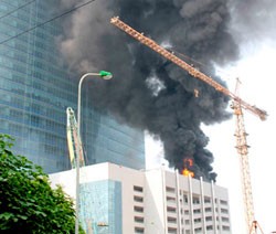 Vụ cháy vừa xảy ra vào chiều ngày 27/8