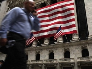 Bên ngoài sàn chứng khoán New York (Nguồn: Getty)