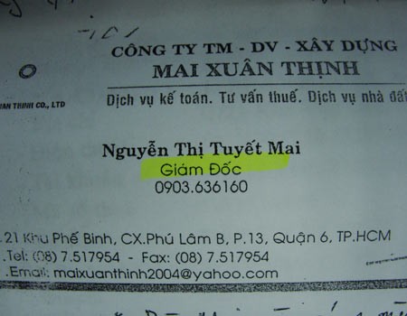 Dựa vào mác giám đốc, bà Mai đã dễ dàng vay mượn tiền của nhiều người.