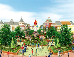 Phối cảnh dự án Happyland