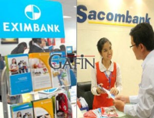 Eximbank và Sacombank lên kế hoạch sáp nhập