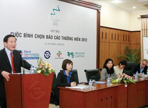 Khởi động Cuộc bình chọn Báo cáo thường niên 2013