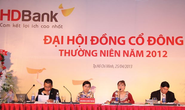 ĐHCĐ HDBank: Nóng chuyện sáp nhập, hợp nhất