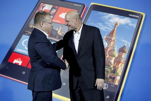 Thương vụ với Nokia đã "thổi bay" của Microsoft 18 tỷ USD vốn hóa. Ảnh: Bloomberg