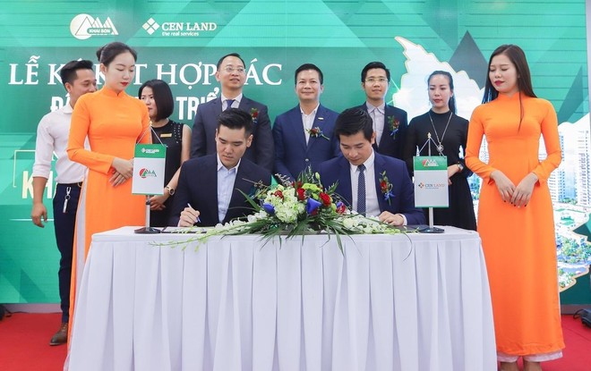 Cenland và Khai Sơn hợp tác đầu tư dự án Khai Sơn Town