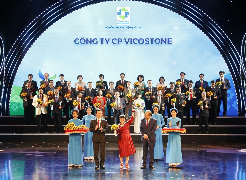 Vicostone tiếp tục được vinh danh thương hiệu quốc gia