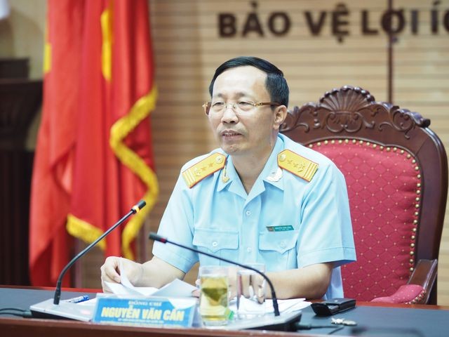 Ông Nguyễn Văn Cẩn, Tổng cục trưởng, Tổng cục Hải quan.