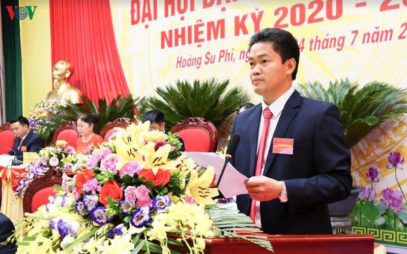 Với tỷ lệ phiếu bầu đạt 99,33%, ông Vũ Mạnh Hà, Bí thư Huyện ủy khóa XX, đã được bầu tái cử làm Bí thư XXI, nhiệm kỳ 2020 - 2025.