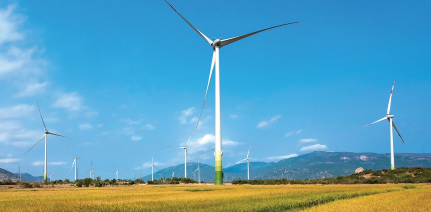 Các dự án điện gió cần nguồn vốn lớn và có thời gian thi công từ 2 - 3 năm.