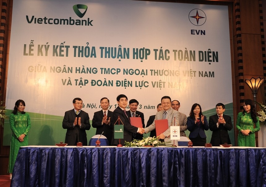 Vietcombank ký thỏa thuận hợp tác toàn diện với EVN