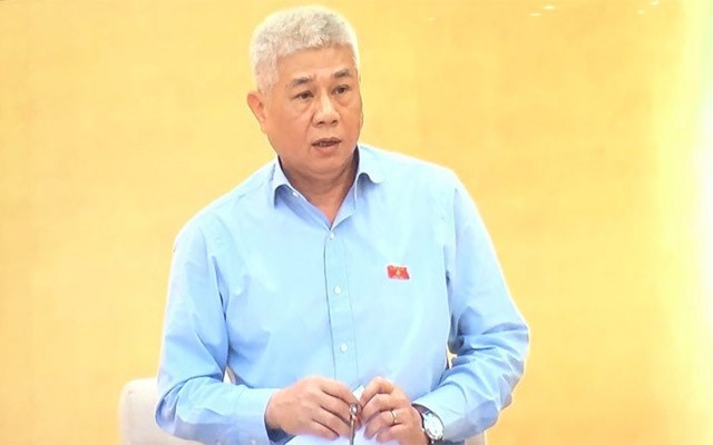 Ông Nguyễn Vinh Hà, Phó chủ nhiệm Ủy ban Khoa học, công nghệ và môi trường của Quốc hội - (Ảnh BV)