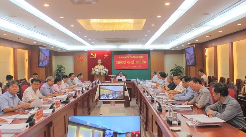 Kỳ họp thứ 48 của Ủy ban Kiểm tra Trung ương