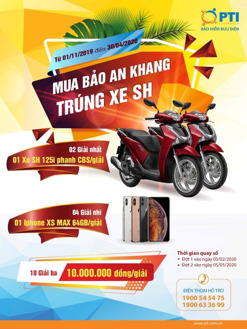 PTI tri ân khách hàng mua Bảo an khang