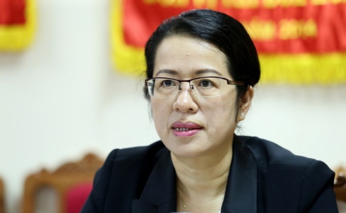 Bà Nguyễn Thị Phượng, Phó tổng giám đốc Ngân hàng Nông nghiệp và Phát triển nông thôn Việt Nam (Agribank)